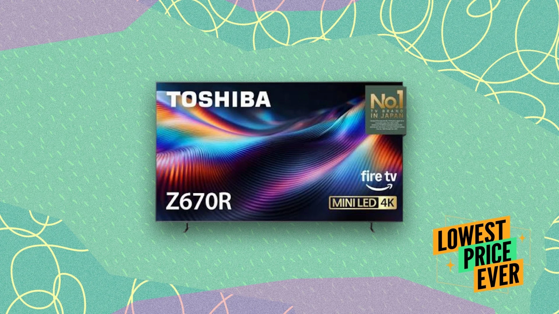 You Can Get This 65-Inch Toshiba Mini-LED TV for $550 Right Now